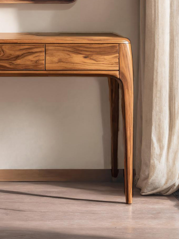 Minimalist Vanity Table With Drawers For Bedroom