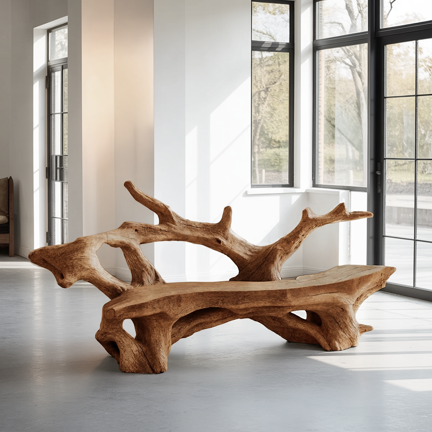 Farmhouse Live Edge Bench Outdoor Decor For Unique Garden Spaces
