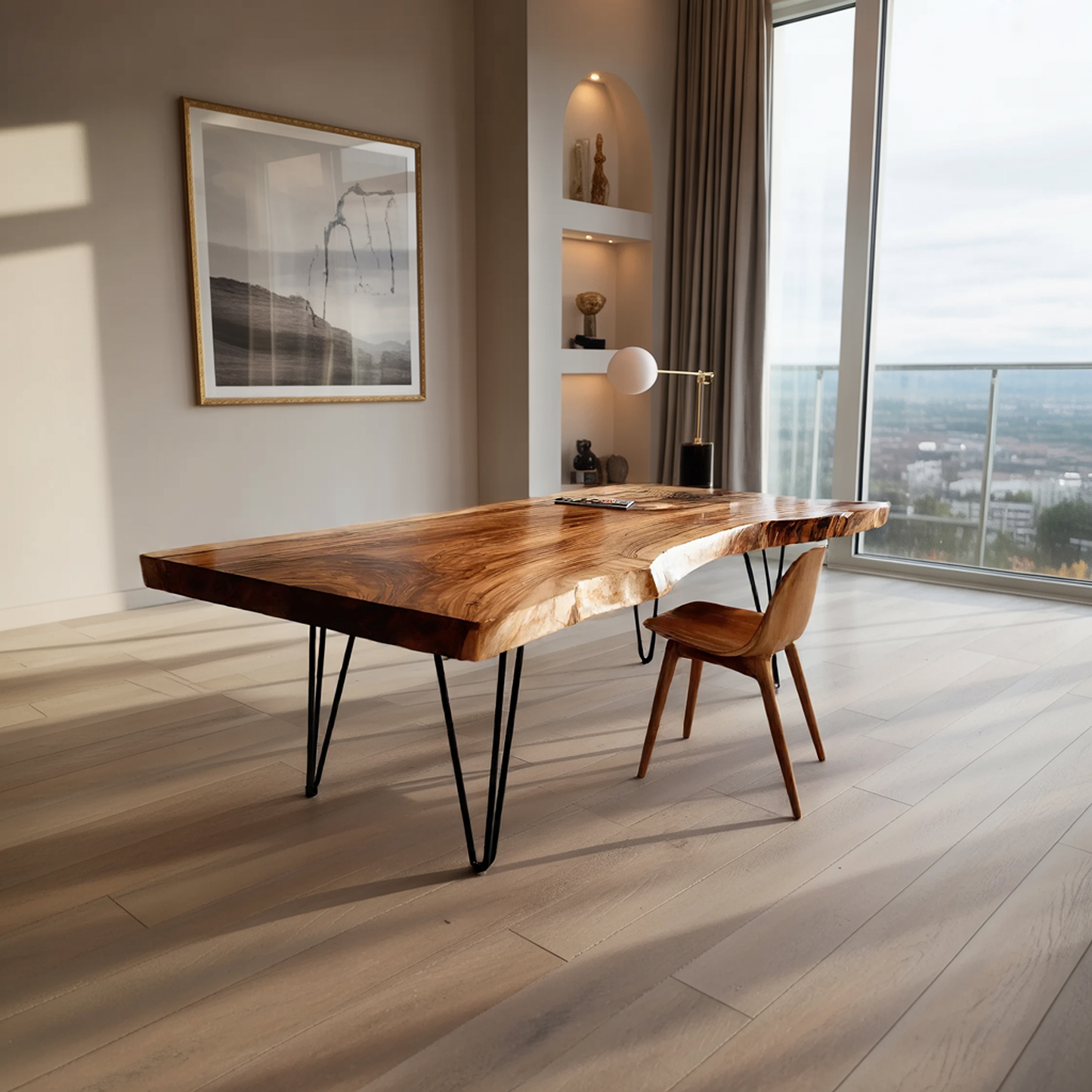 Farmhouse Wooden Tabletop For Rustic Home Decor