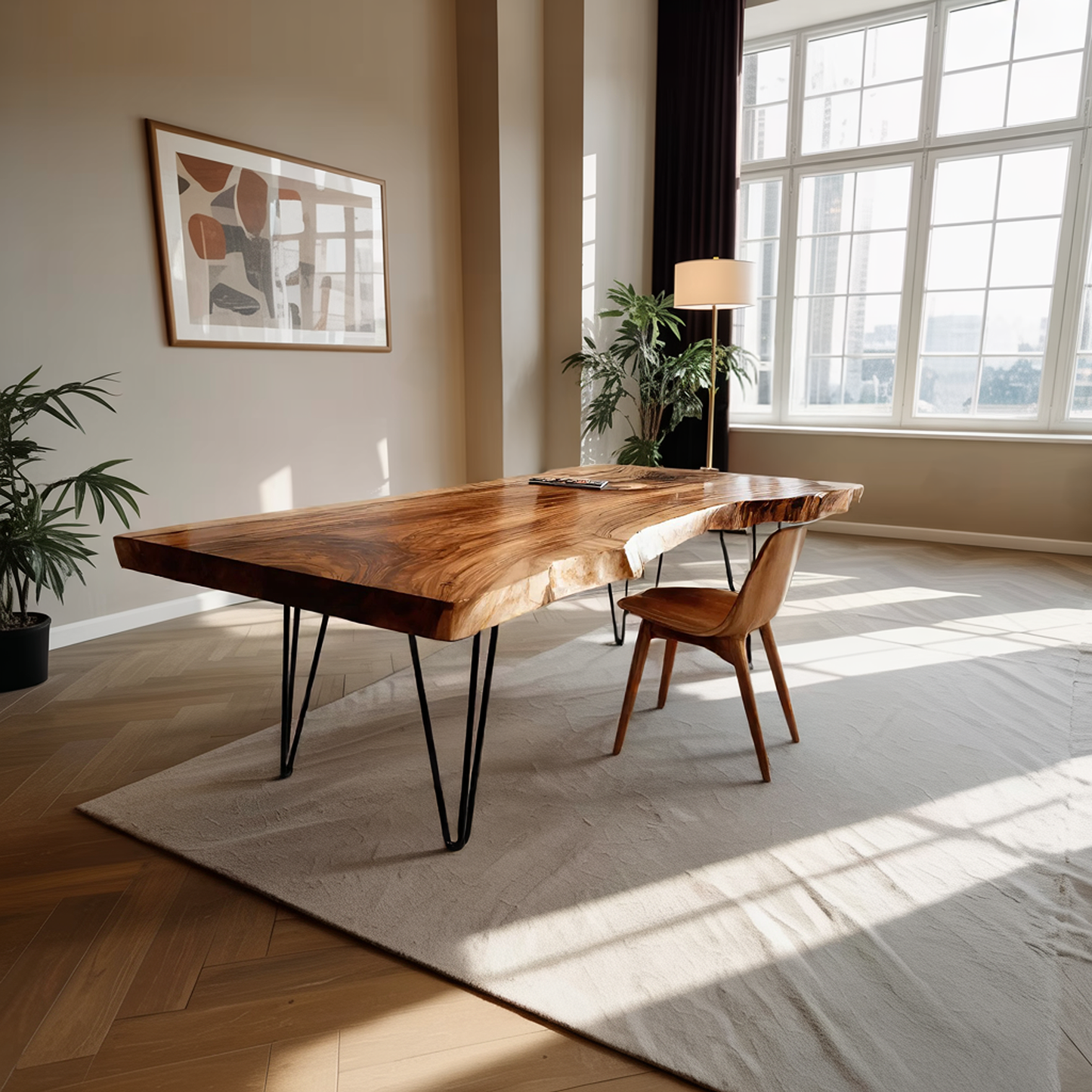 Farmhouse Wooden Tabletop For Rustic Home Decor