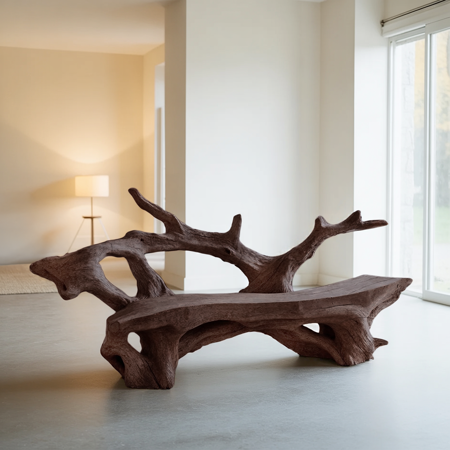 Farmhouse Live Edge Bench Outdoor Decor For Unique Garden Spaces