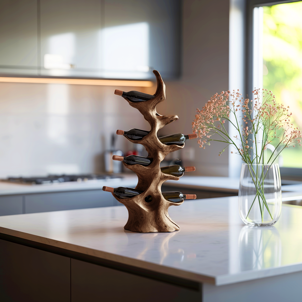 Handcrafted Wine Rack For Furniture Wine Display Unit